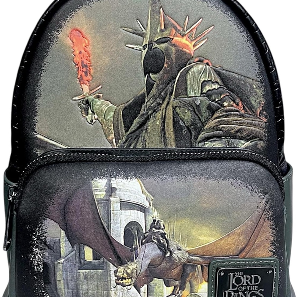 NWT LIMITED EDITION Lord Of The Rings Glow in the dark Nazgûl backpack!!